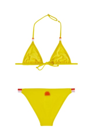 Maillot 2 pièces - Jaune