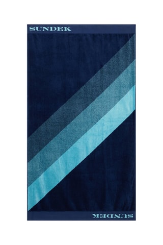 Serviette - Bleu marine - 100 x 180 cm