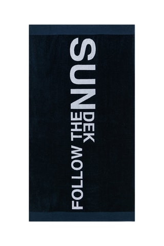 Serviette - Bleu marine - 100 x 180 cm