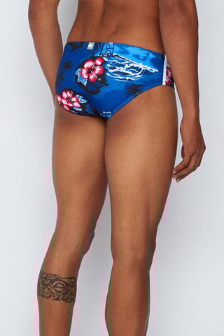 Slip de bain - Bleu électrique