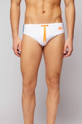 Slip de bain - Blanc