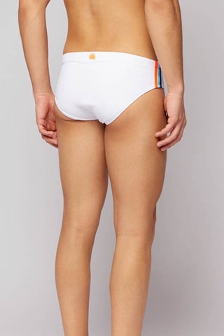 Slip de bain - Blanc