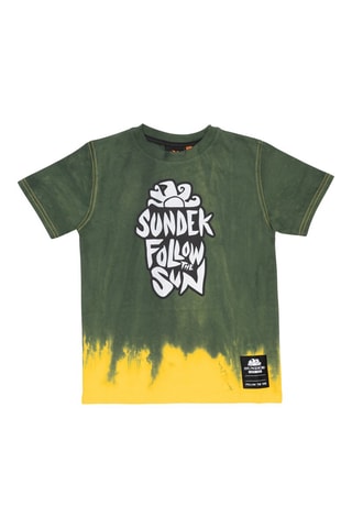 T-shirt dip and dye - Vert