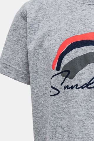 T-shirt - Gris chiné