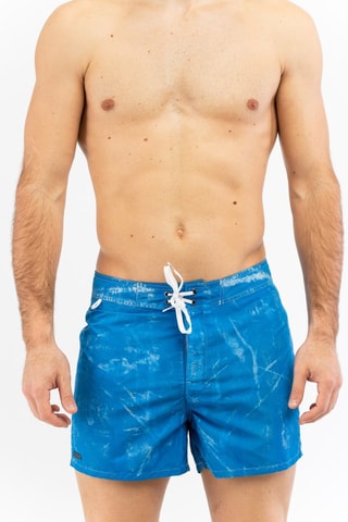 Short de bain tie and dye - Bleu cobalt