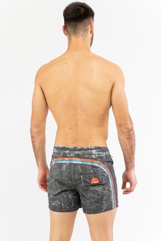Short de bain tie and dye - Anthracite
