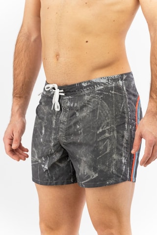 Short de bain tie and dye - Anthracite