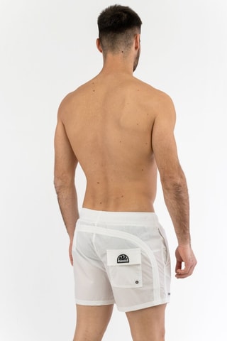 Short de bain - Blanc
