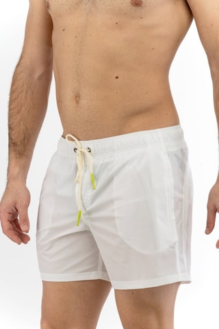 Short de bain - Blanc