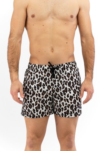 Short de bain - Marron