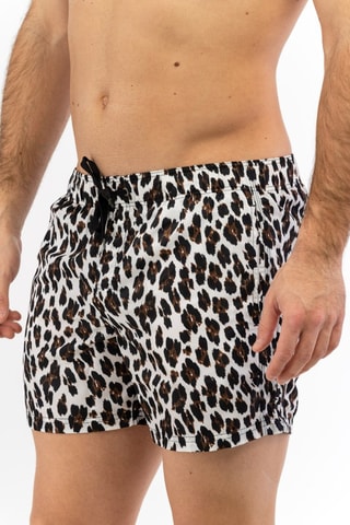 Short de bain - Marron