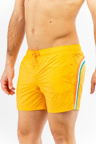 Short de bain - Jaune