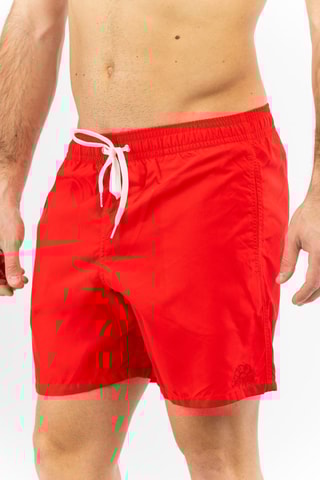Short de bain - Rouge