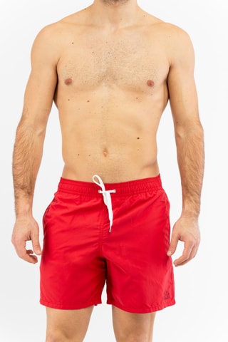 Short de bain - Rouge