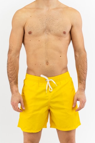Short de bain - Jaune