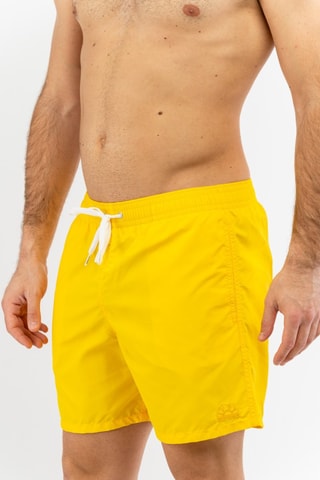Short de bain - Jaune
