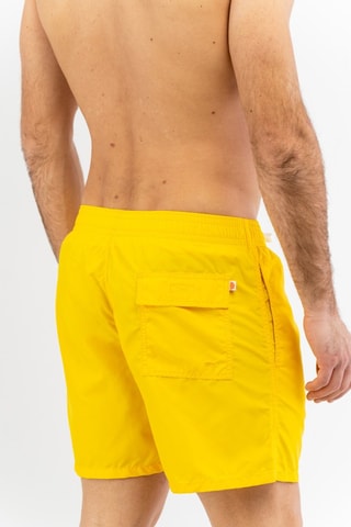 Short de bain - Jaune