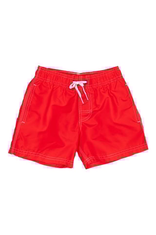 Short de bain - Rouge