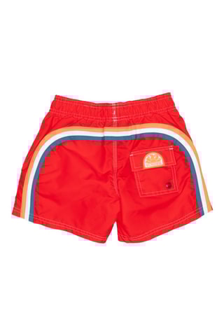 Short de bain - Rouge