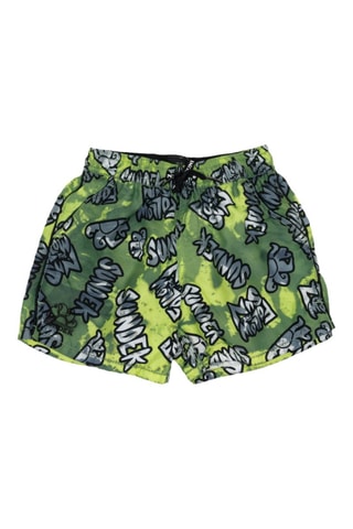 Short de bain - Vert citron