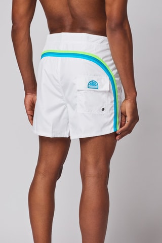 Short de bain - Blanc