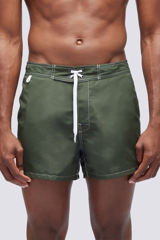 Short de bain - Vert foncé