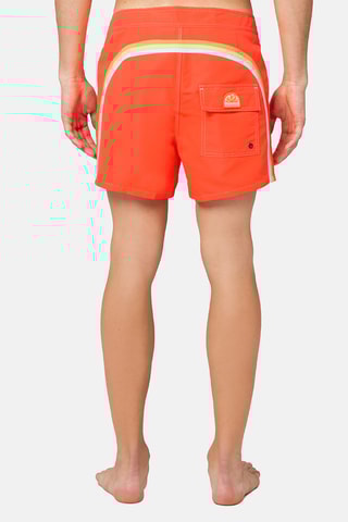 Short de bain - Orange fluo