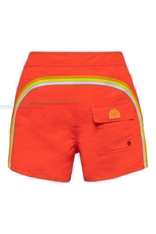 Short de bain - Orange fluo