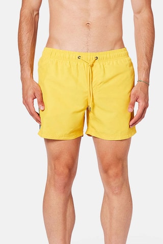 Short de bain - Jaune