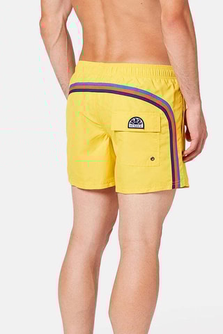 Short de bain - Jaune