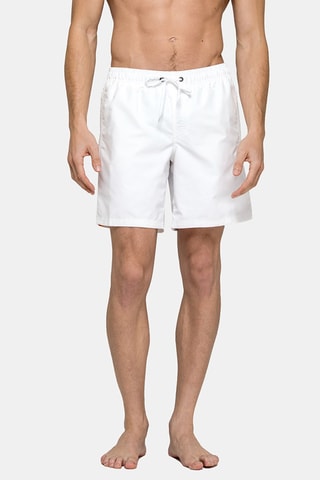 Short de bain - Blanc