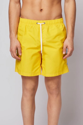 Short de bain - Jaune