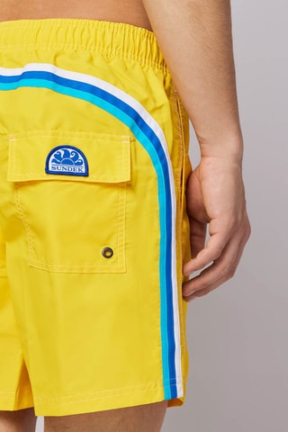 Short de bain - Jaune