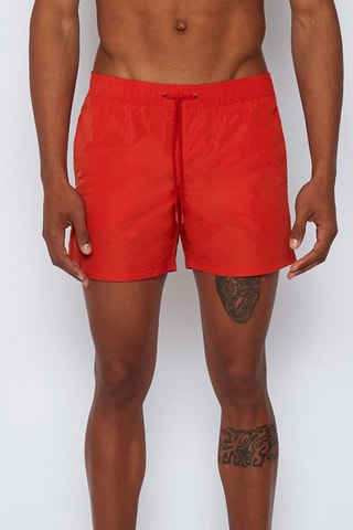 Short de bain - Rouge