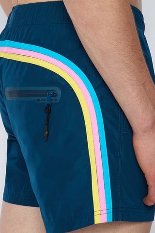 Short de bain - Bleu canard