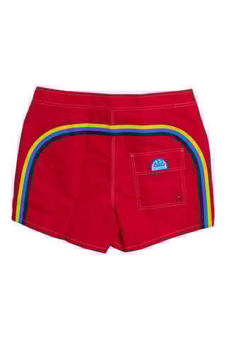 Short de bain - Rouge