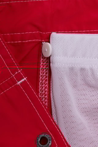 Short de bain - Rouge