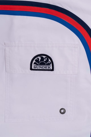 Short de bain - Blanc