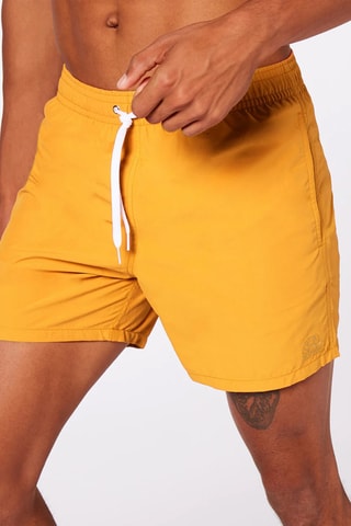 Short de bain - Jaune