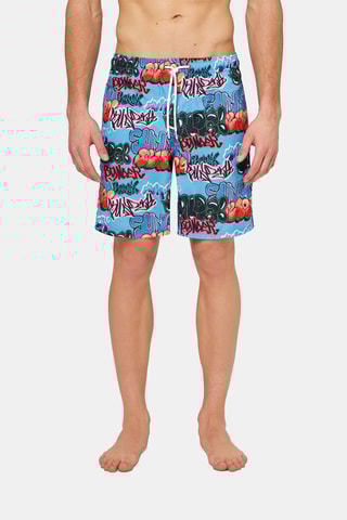 Short de bain - Ciel