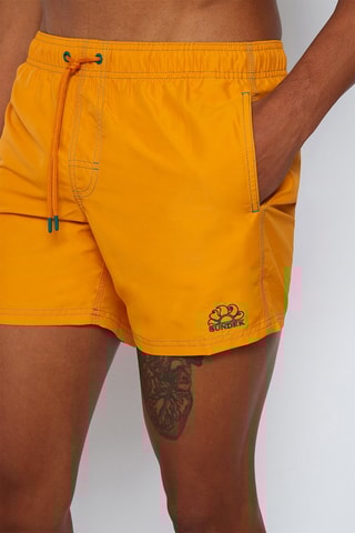 Short de bain - Jaune