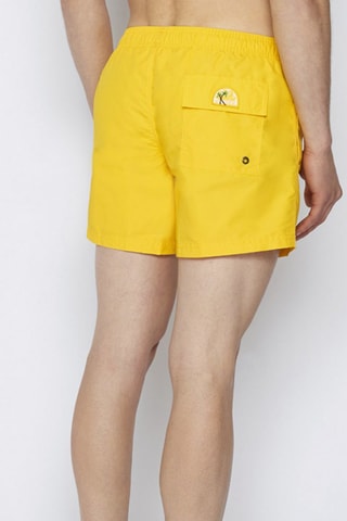 Short de bain - Jaune