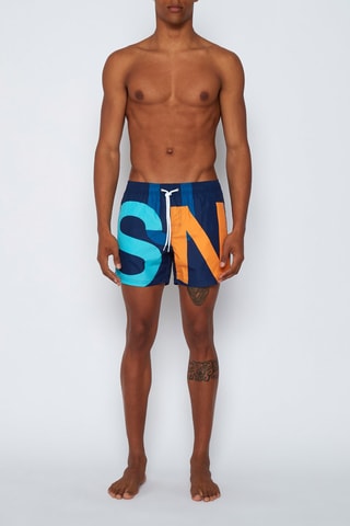 Short de bain - Bleu marine