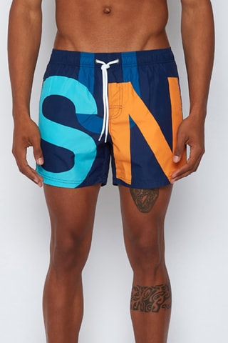 Short de bain - Bleu marine
