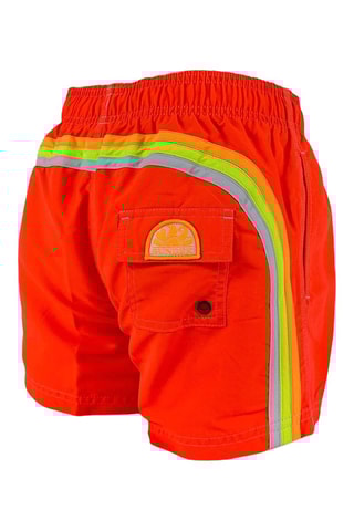 Short de bain - Rouge