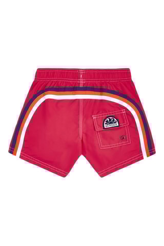 Short de bain - Rouge
