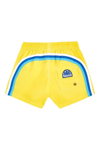 Short de bain - Jaune