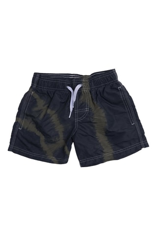 Short de bain tie and dye - Bleu nuit