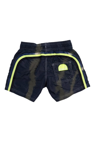 Short de bain tie and dye - Bleu nuit