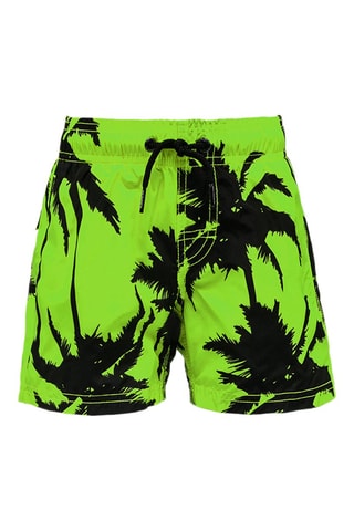 Short de bain - Vert fluo